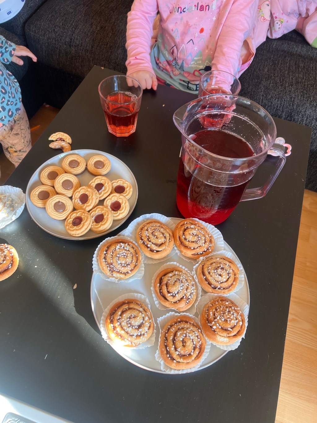 Jullov med förskolebarn